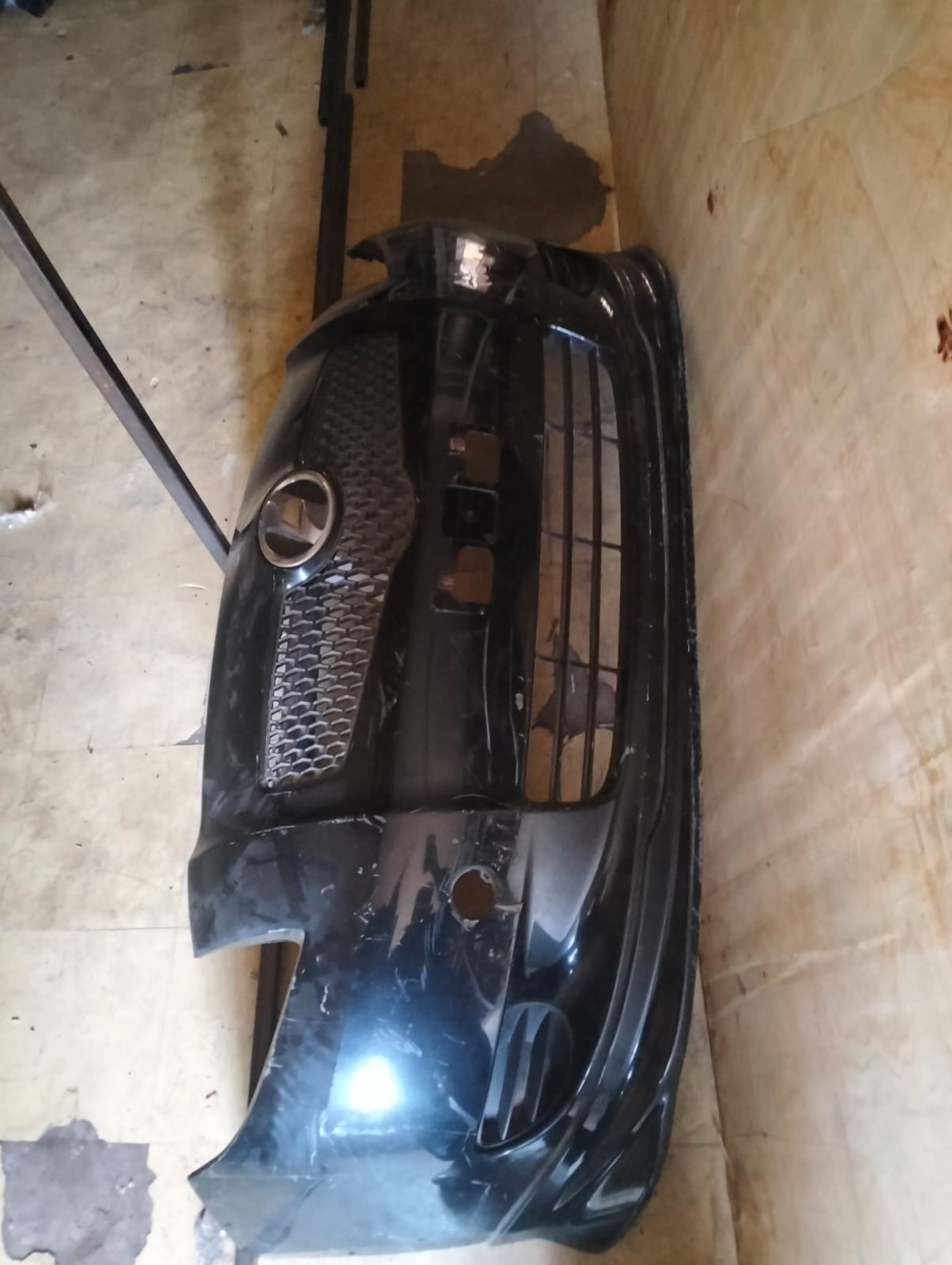 Front Bumper Toyota Vitz 2008 (with skirting) 1 Toyota vitz 2008 front bumper with skirting smallwood auto parts nairobi